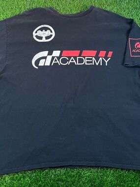 Gran Turismo The Movie Racing Video Game Promo Black T-Shirt Mens Size 2XL